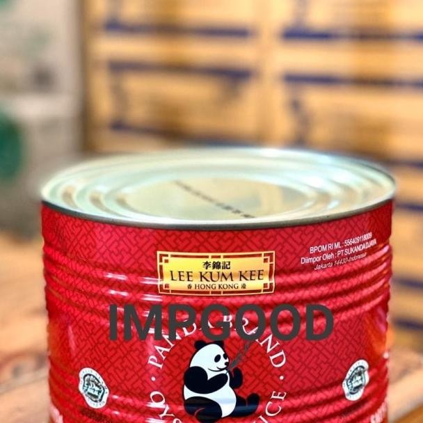 

Lee Kum Kee Kaleng 2.2Kg (Saus Tiram Cap Panda / Oyster Sauce Kaleng)