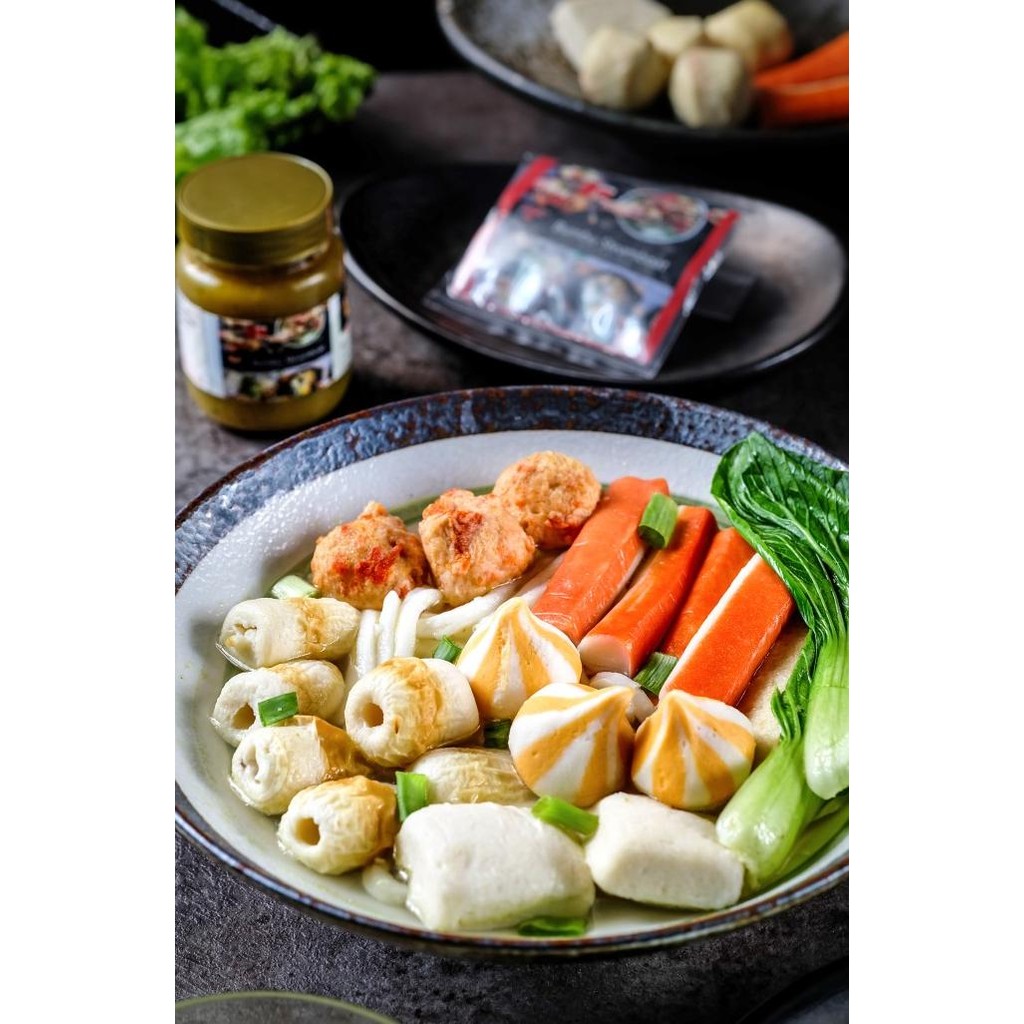 

Bumbu Steamboat Premium 500gr merk Tomyam Family KGS