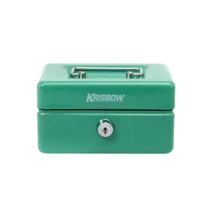 TERBARU Cash Box - Deposit Box - safety box 6 inch - Mini Krisbow
