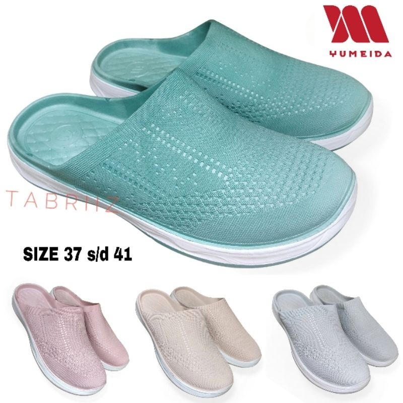 Sandal Wanita Kekinian Sandal Slop Wanita Yumeida Sandal Karet Wanita Yumeida Sandal Selop Wanita -