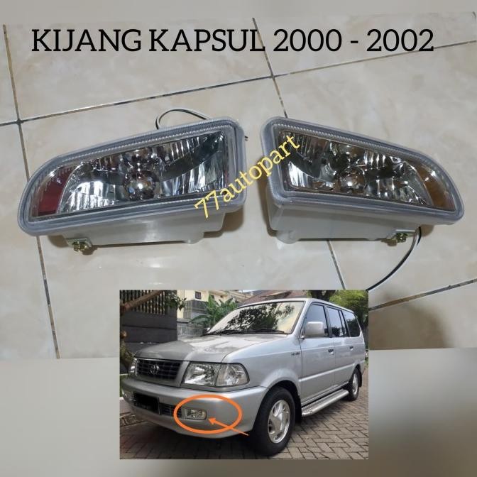 LAMPU KABUT FOGLAMP KIJANG KAPSUL 2000 2002 ORIGINAL DAN TERPERCAYA