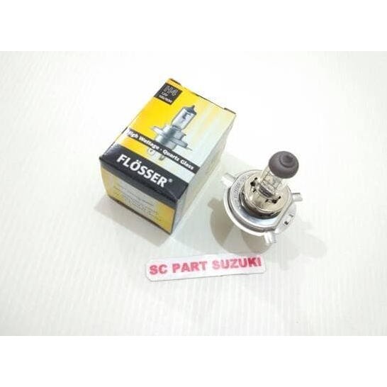 bohlam lampu depan suzuki H4 flosser 90/100