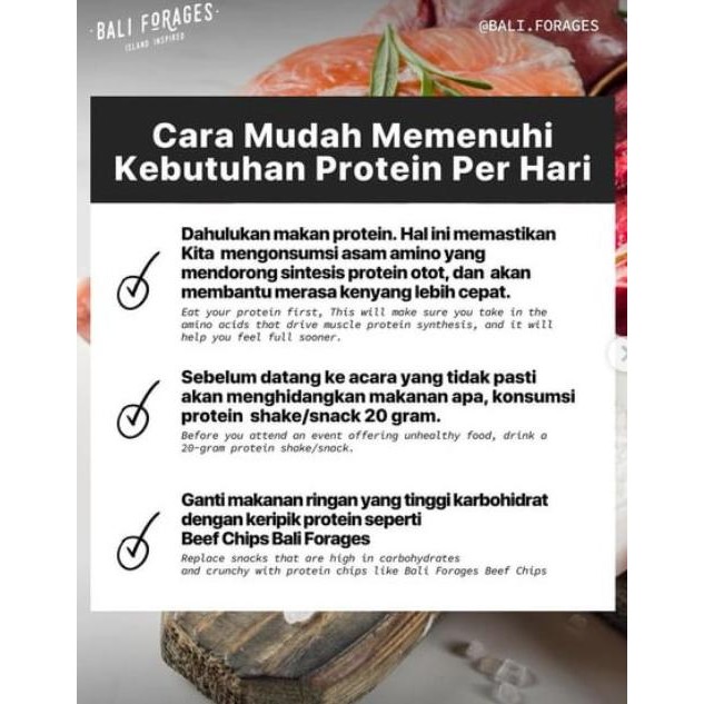 

Chien Chips Bali Forages Keripik Daging Ayam Air Dried