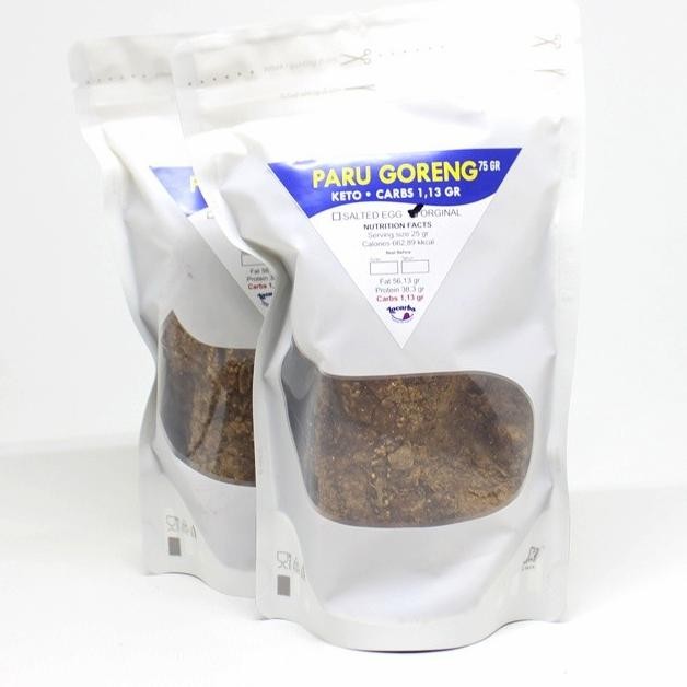 

Keripik Paru Goreng Keto Debm Freindly Sehat Halal Celan Paru