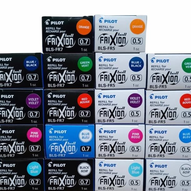 

Isi Pul Frixion Clier Ball 0.5/0.7 | Refill Pilot Frixion [Pa]