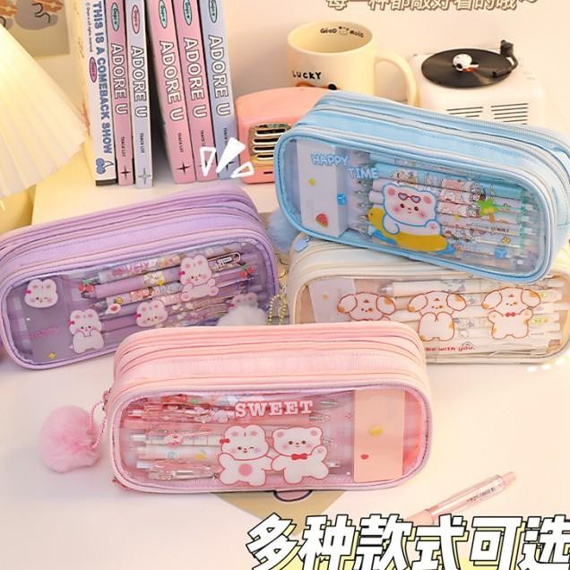 Kotak Sil Anak Perempuan Lucu / Pouch Make Up / Tempat Sil Anak