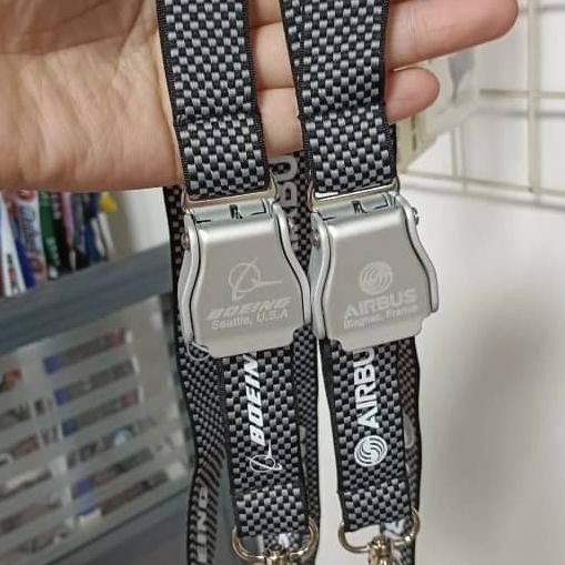 

TERBARU - Lanyard Airbus Rajutan Original Dengan SeatBelt