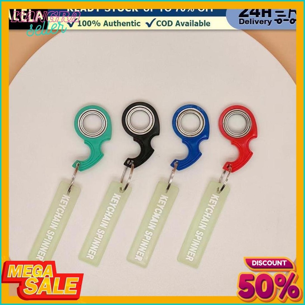 Keychain Fidget Spinner Mainan Gantungan Kunci Karambit (Murmer)