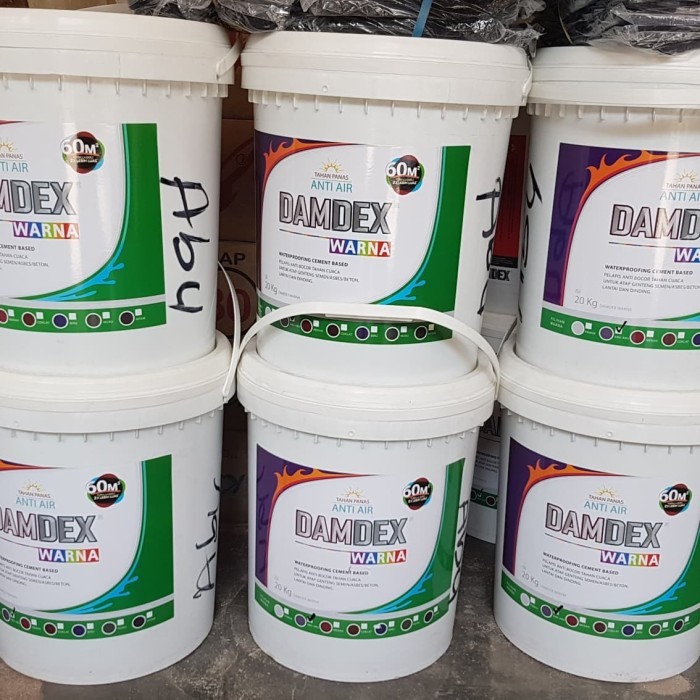 waterproofing cement damdex warna 20kg