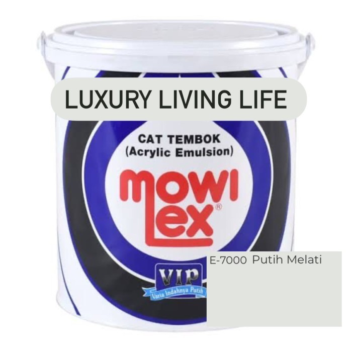 Mowilex Emulsion E7000 Putih Melati 20L Pail Tinting Mesin