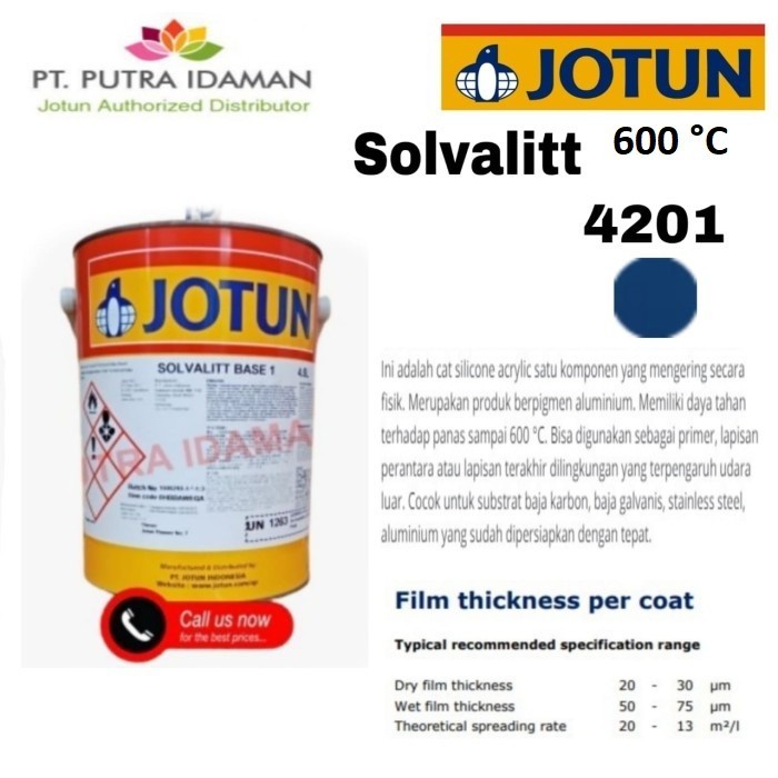 JOTUN CAT TAHAN PANAS / SOLVALITT 5 LITER / 4201
