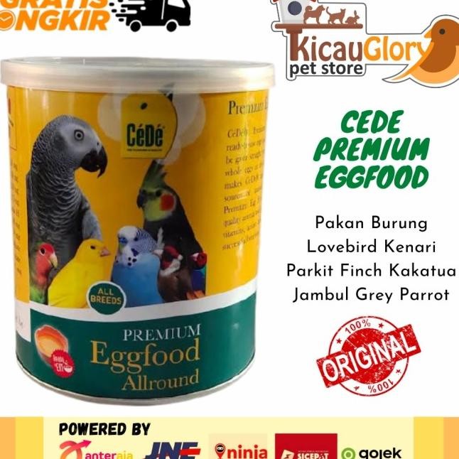 Cede Premium Egg Food Allround Pakan Burung Kenari Parkit Lovebird