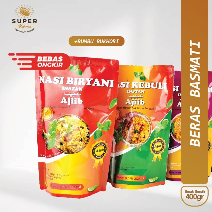

Lhiu Beras Basmati Dan Bumbu Kabsah Nasi Kabsah Instan