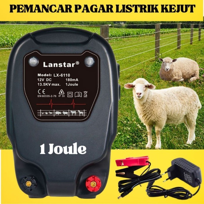 Terlaris Pemancar Arus Pagar Listrik Pertanian Perkebunan Peternakan 1 Joule
