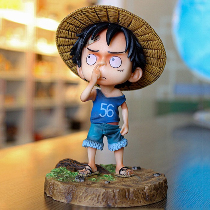 Spesial Action Figure One Piece Luffy Resin Bonyok