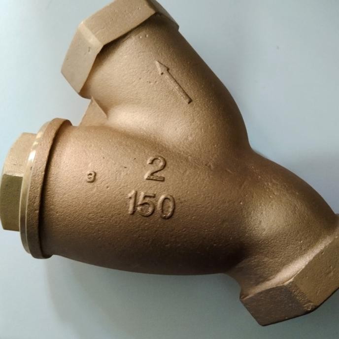 Y Strainer Kitz 2Inch Kuningan Asli  Ready