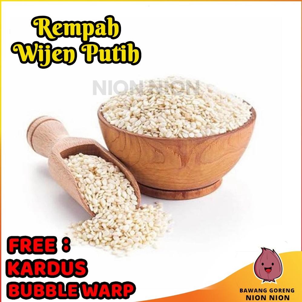 

Gratis Terlaris Biji Wijen Putih Kualitas Premium White Sesame Seed Hj-77