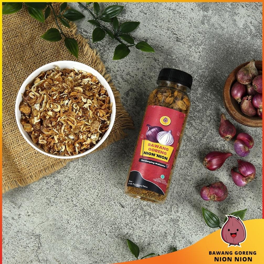 

Promo Flase Bawang Goreng 100 Gram Kemasan Botol, Bawang Goreng Pedas Gurih, Bawang Goreng Mix Udang Dan Teri Gh-45