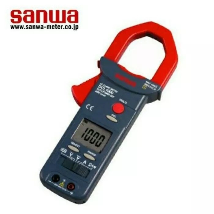 Digital Clamp Meter 1000A - Tang Ampere Digital - Sanwa DCL-1000