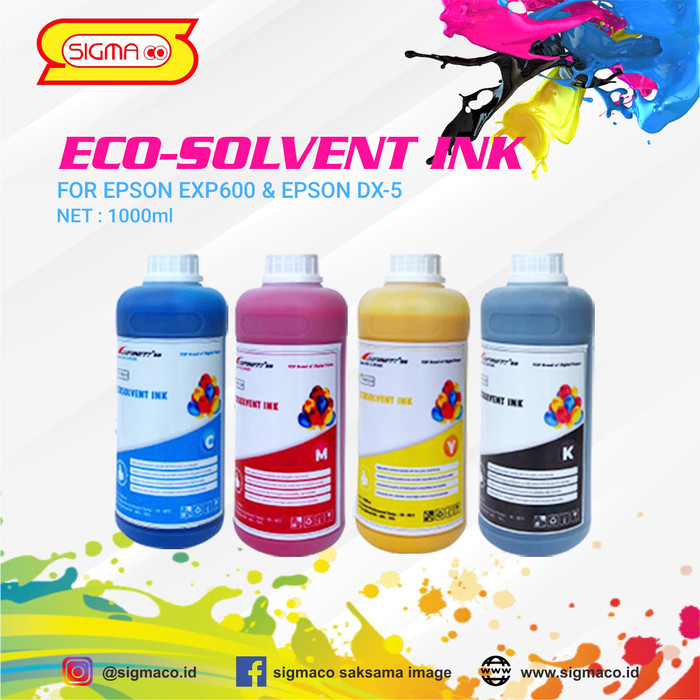 

Tinta Printing Eco Soulvent Xp 600 Sigmaco