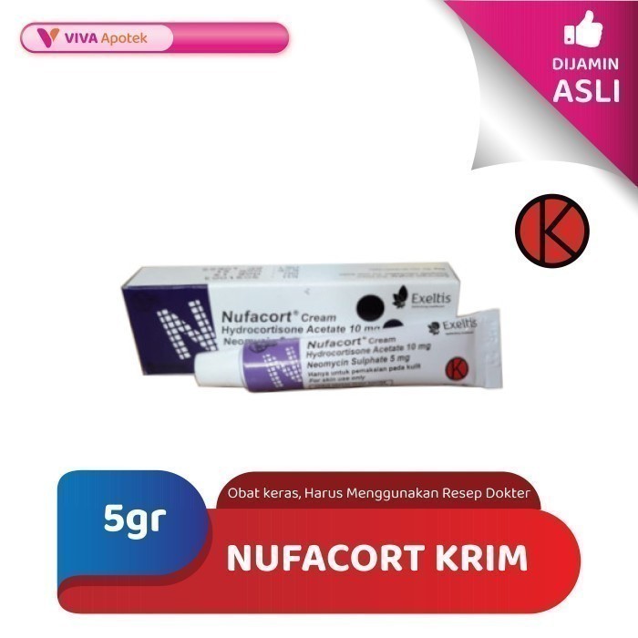 Nufacort Krim / Nyeri Inflamasi / Radang Sendi (5 Gram)