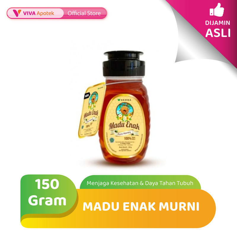 

Madu Enak Murni untuk Menjaga Kesehatan & Daya Tahan Tubuh (150 Gram)