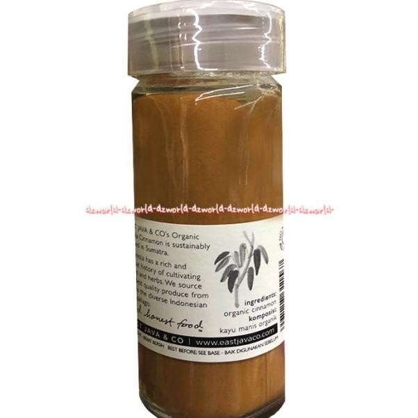 

East Java Organic Ground Cinnamon 31Gr Bumbu Kayu Manis Bubuk Cinamon