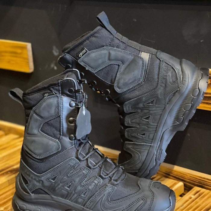 KURTAG - SEPATU SALOMON HITAM - HIJAU