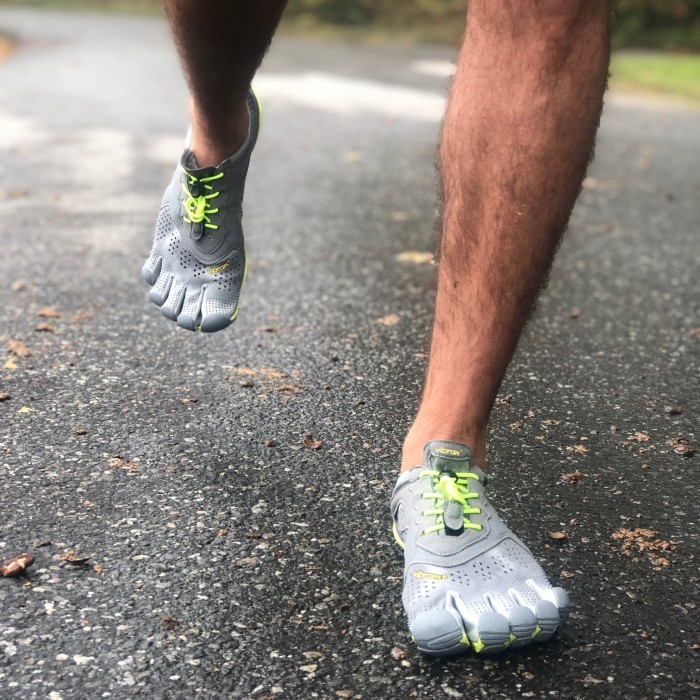 Vibram Fivefingers - V-Run Grey/Yellow
