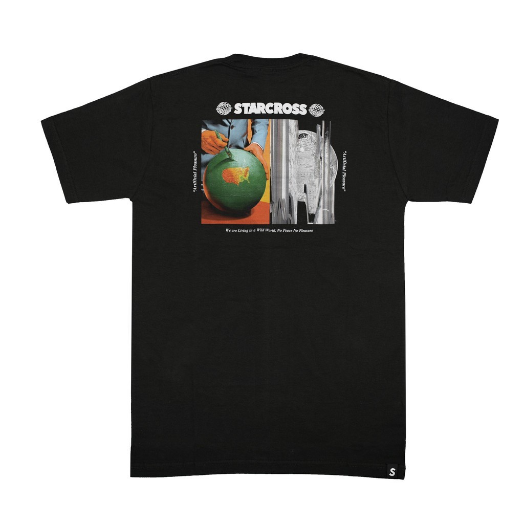 STARCROSS Kaos - Kaos Pria - PAINT GLOBE Baju Kaos