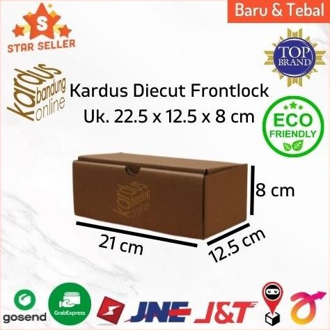 

Kardus Box Kotak Dus Diecut Hampers Makaroni Polos Murah Uk 22x12x8 cm B/Flute 3 mm