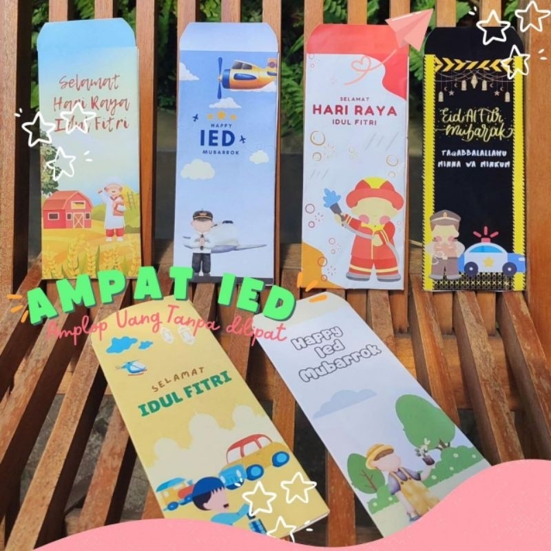 

Amplop Lebaran / Amplop Lebaran Motif Lucu / Amplop Anti Lipat