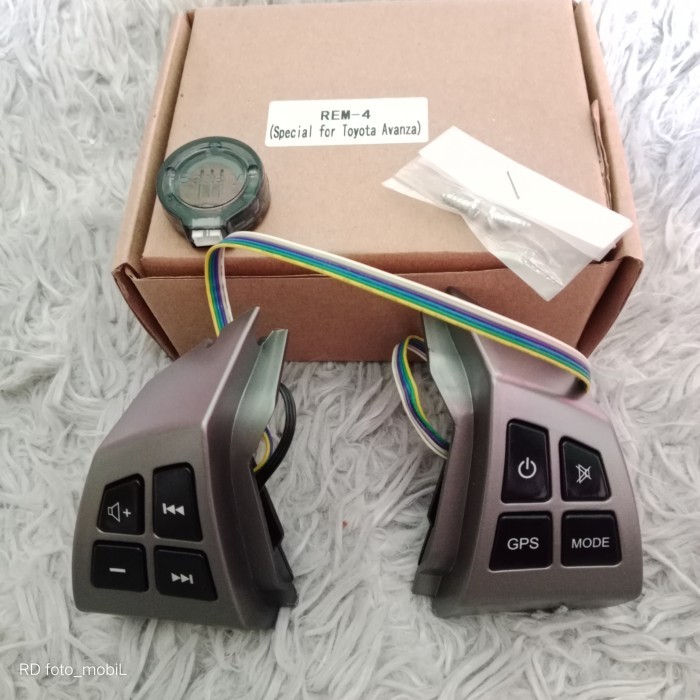 Tombol Remote Stir Setir Toyota Avanza Xenia Calya Sigra 1 Set Tanpa Modul Hemat