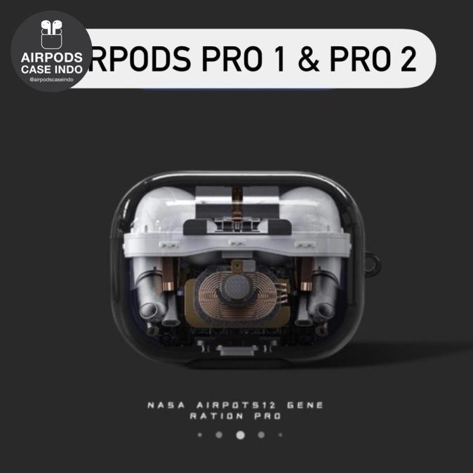 AIRPODS PRO MECHANICAL MACHINE TRANSPARENT SILICONE CASE AIRPODS PRO