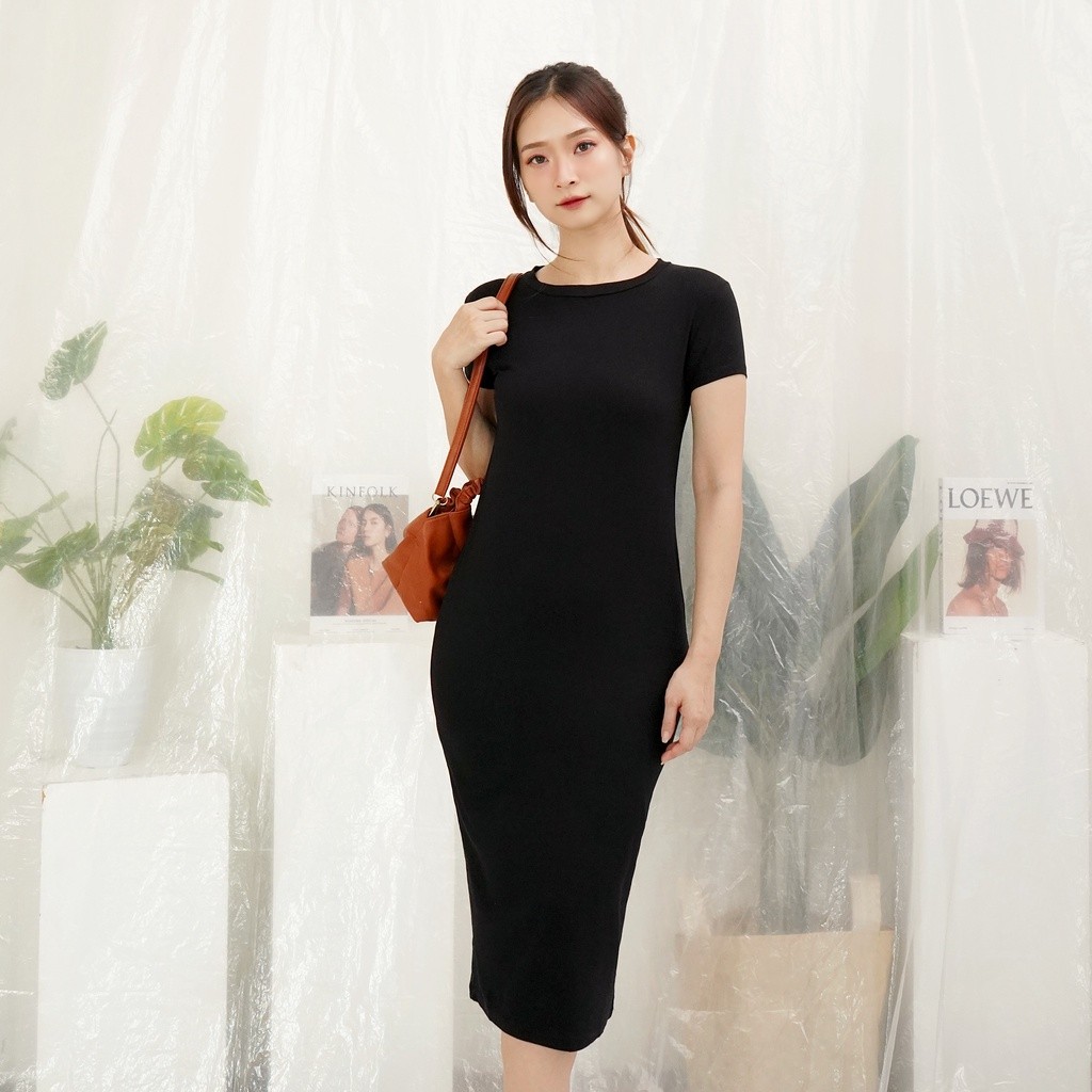 Dres Pendek Desember Natal Natal Dress Midi Korea Natalan Kondangan Dris Korean Style Dris Cewek Nat