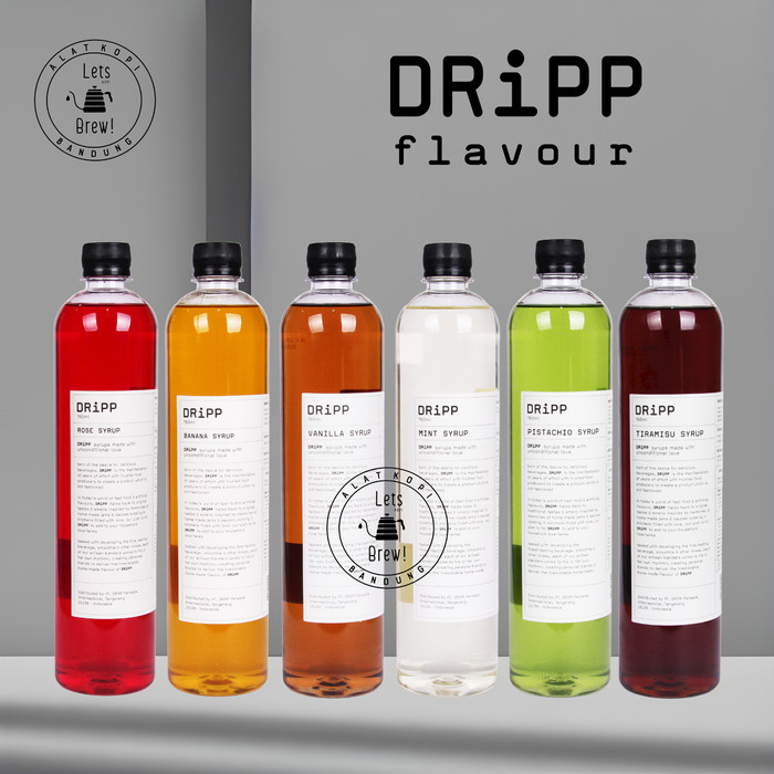 

DRIPP Syrup 760ml Variant untuk Coffee / Sirup untuk numan Kopi