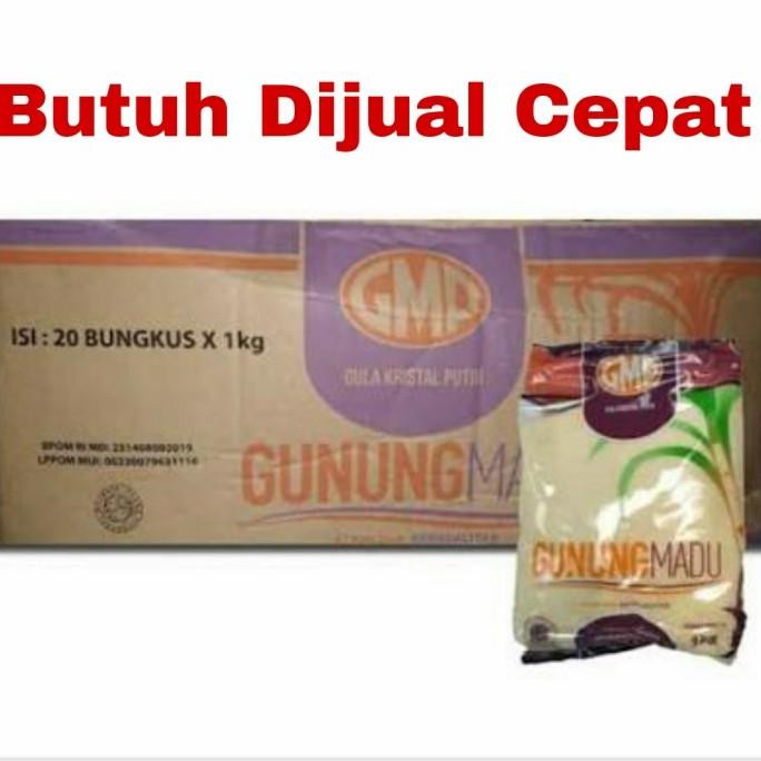 

GULA GMP KEMASAN 1 KG ( 1 DUS / 20 PCS)[Gosend-GrabExpress]