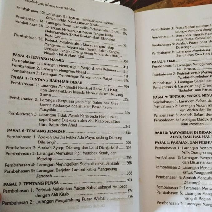 

Buku Tasyabbuh Yang Dilarang Dalam Fikih Islam SMD