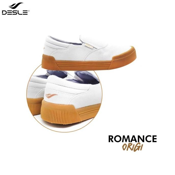 Desle Sepatu Sneakers Slip On  Romance Origi