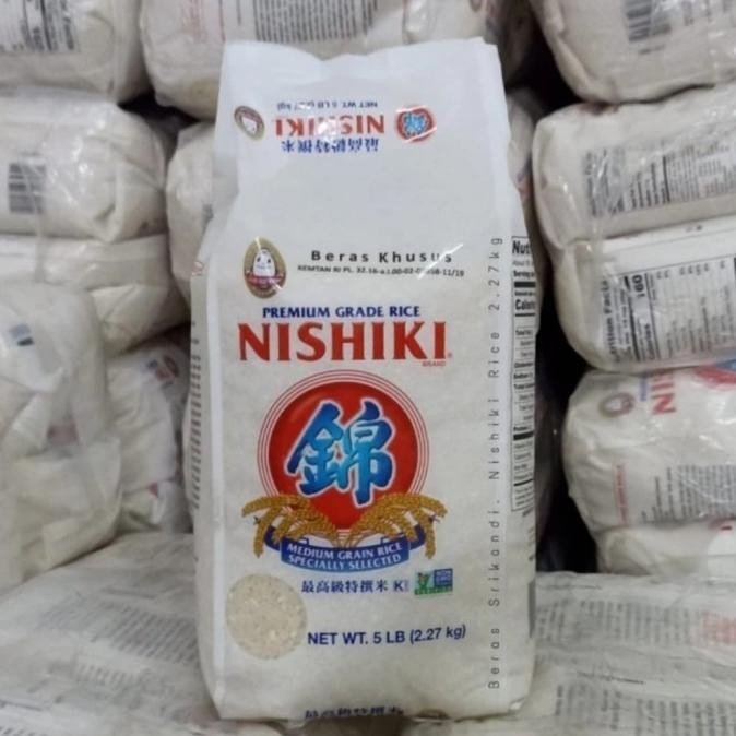 

Nishiki beras jepang premium grade bisa untuk sushi GS1