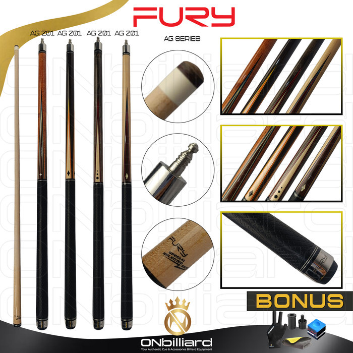 STICK BILLIARD FURY AG SERIES AG-201 AG-202 AG-203 AG-204 CUE / STIK BILLIAR FURY AG BILLIAR BILLYAR