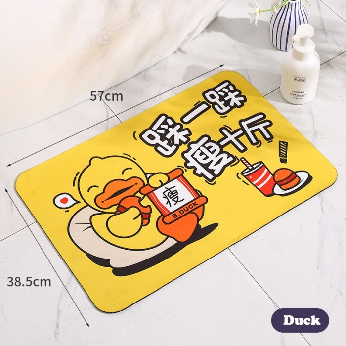 KESET LANTAI DIATOMITE / KESET ANTI SLIP DIATOMITE / KESET KARTUN LUCU