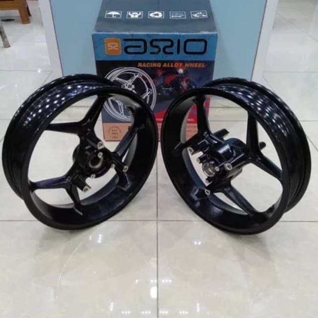 Velg axio nmax double disc depan belakang tapak lebar original