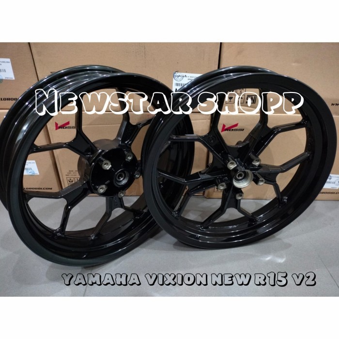 velg rossi tapak lebar vixion new r15 v2 xabre size 300x17 450x17 pnp
