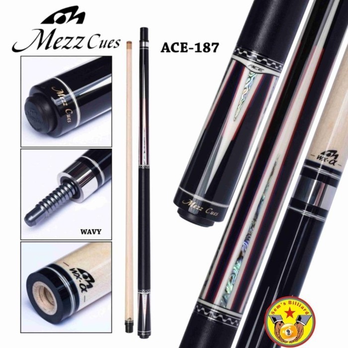 MEZZ CUE ACE 187 - STICK BILLIARD