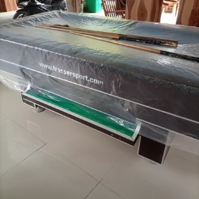 COVER TABLE BILLIARD 7FT 8FT 9FT SARUNG MEJA BILLIARD TRANSPARANT