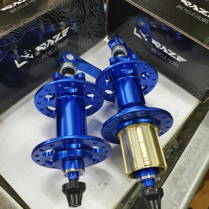 Hub Freehub Raze 32 H Gold - Raze Hub Freehub Jangkrik 6 Bearing  Ready