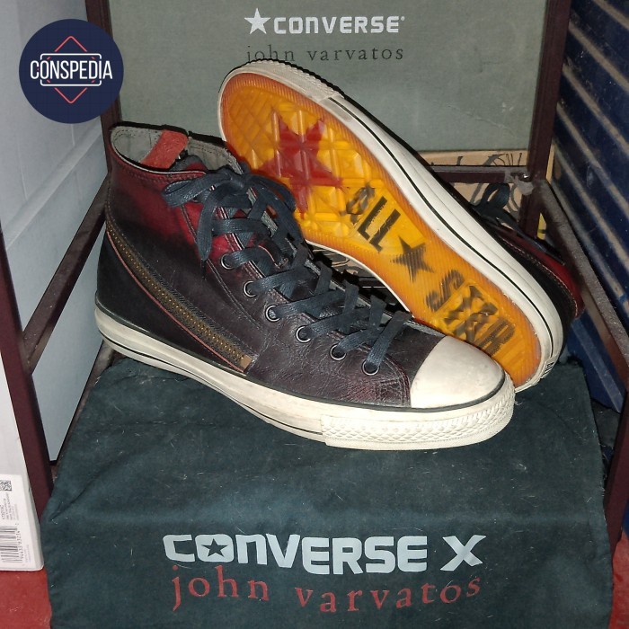 CONVERSE X JOHN VARVATOS TORNADO ZIP 40 PUNK ANNIVERSARY LIMITED EDITION [RELEASED 2016]