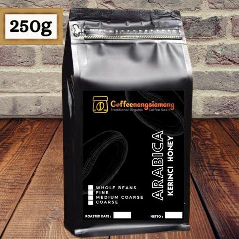 

KOPI ARABIKA KERINCI HONEY 250g PREMIUM - (Biji/Giling)