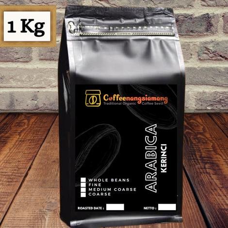 

KOPI ARABIKA KERINCI NATURAL 1Kg PREMIUM - (Biji/Giling)
